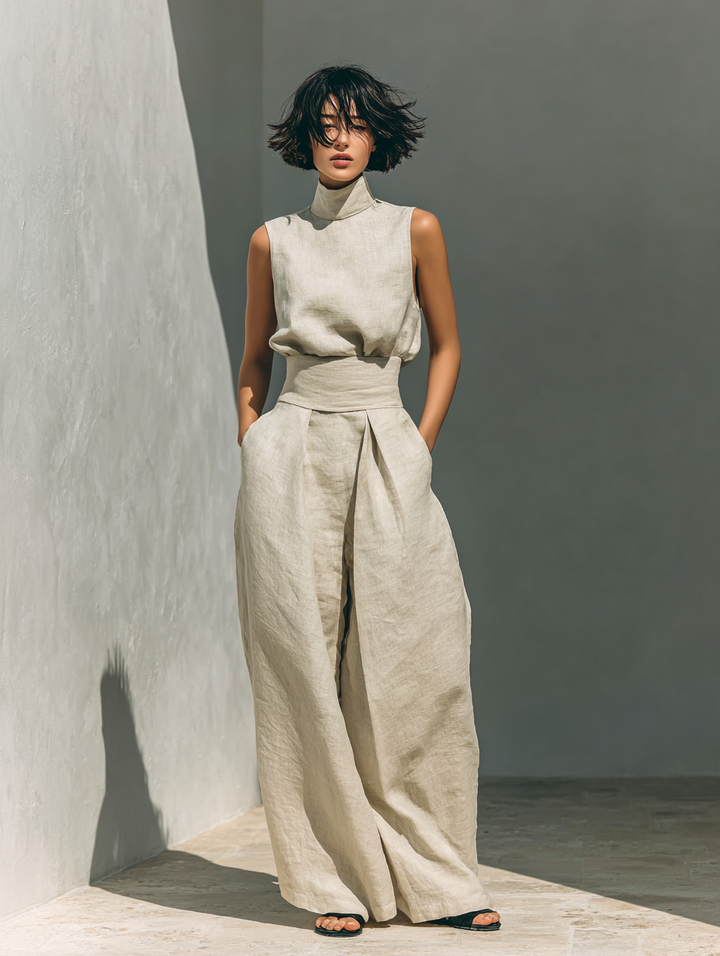 Bella - Cotton & Linen Minimalist Set