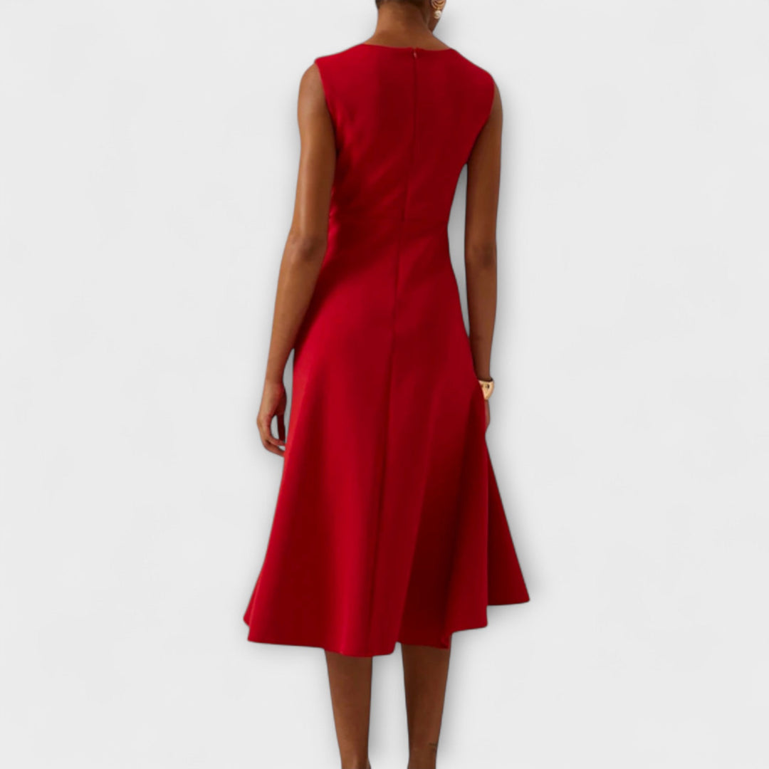 Marit| Sophisticated Midi Dress