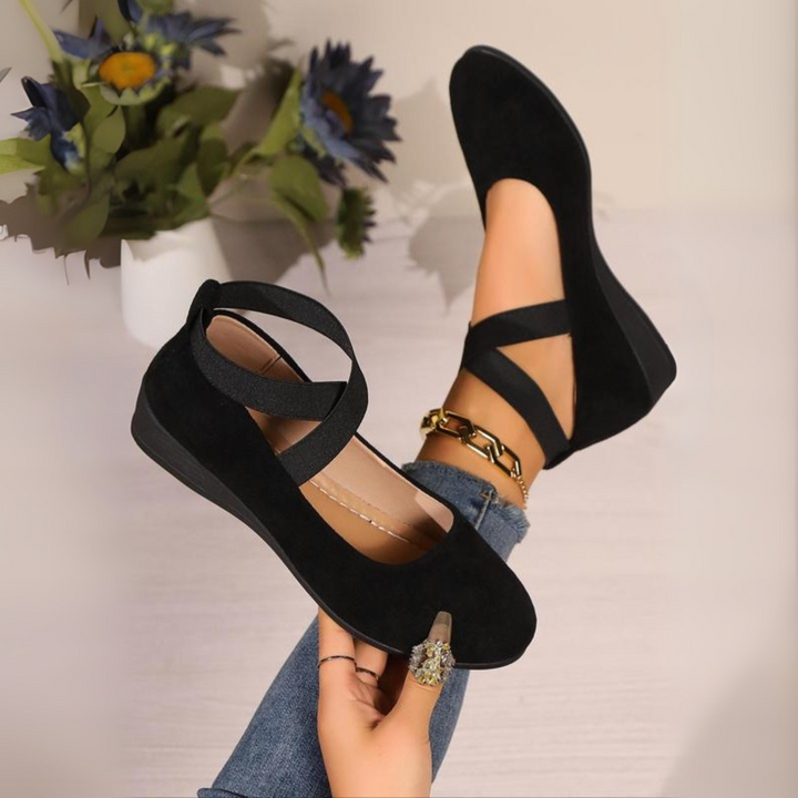 Luna | Closed Wedge Ballerina Shoes