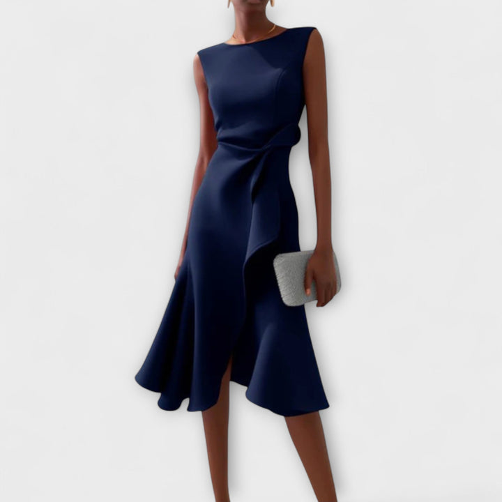 Marit| Sophisticated Midi Dress