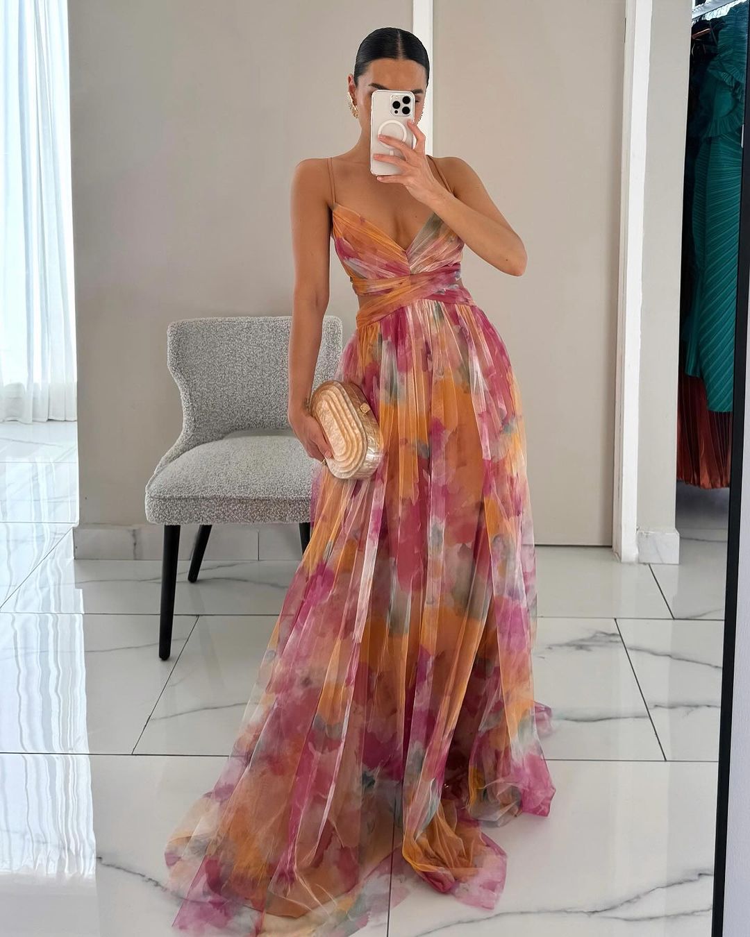 Jasmin | Floral Elegance Maxi Dress (LIMITED EDITION!)