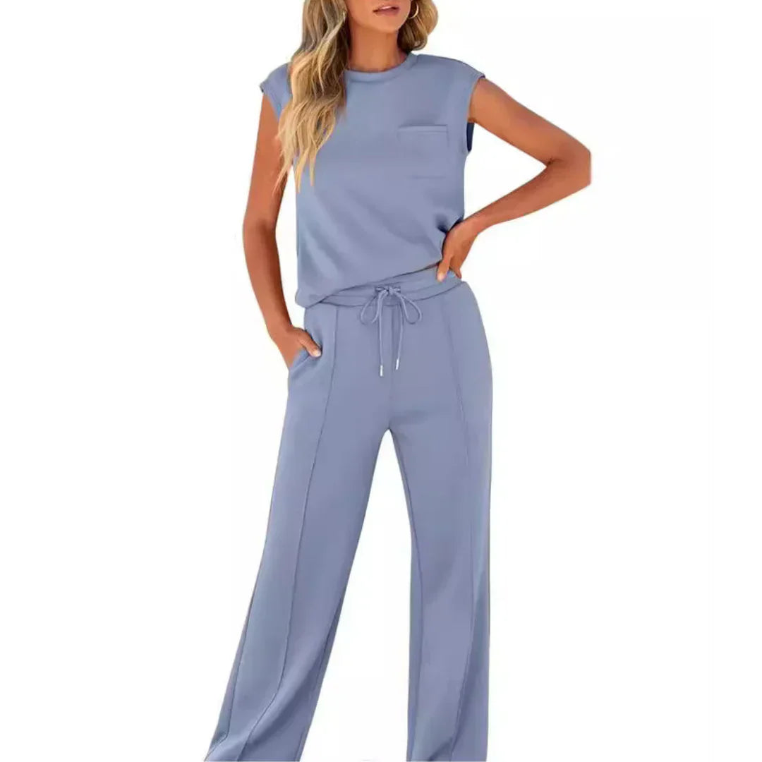 Olivia™ – Casual Summer Soft Lounge Co-Ord