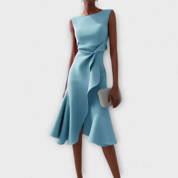Marit| Sophisticated Midi Dress