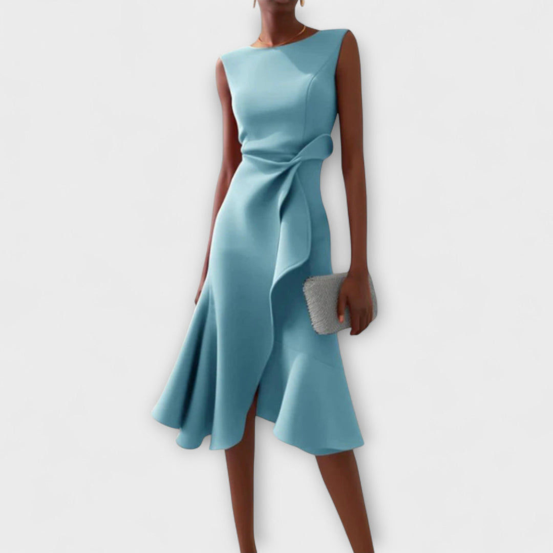 Marit| Sophisticated Midi Dress
