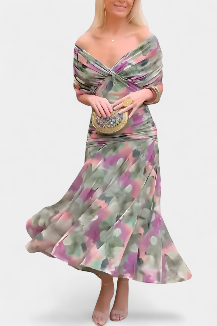 Noelie™ Long Floral Dress