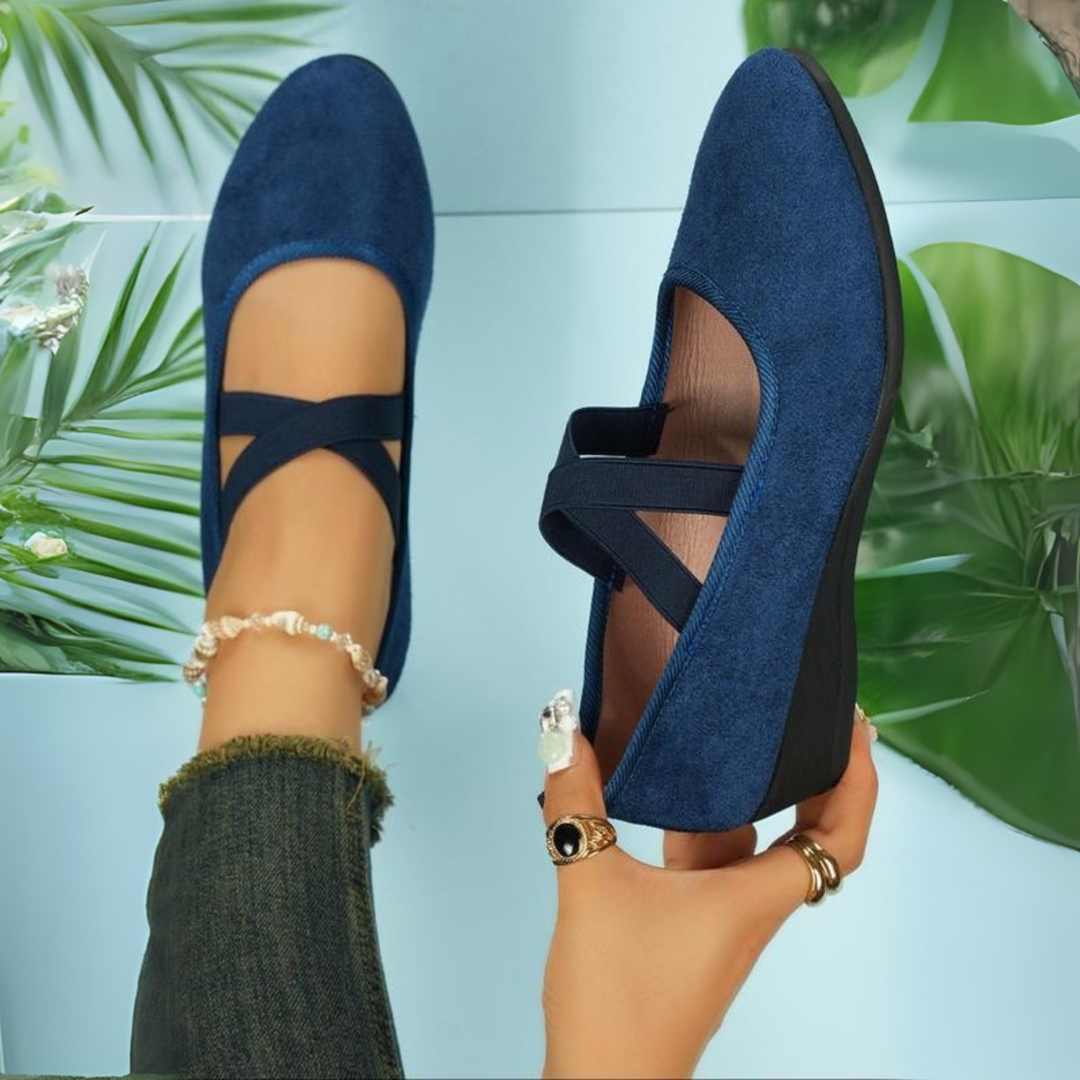 Luna | Closed Wedge Ballerina Shoes