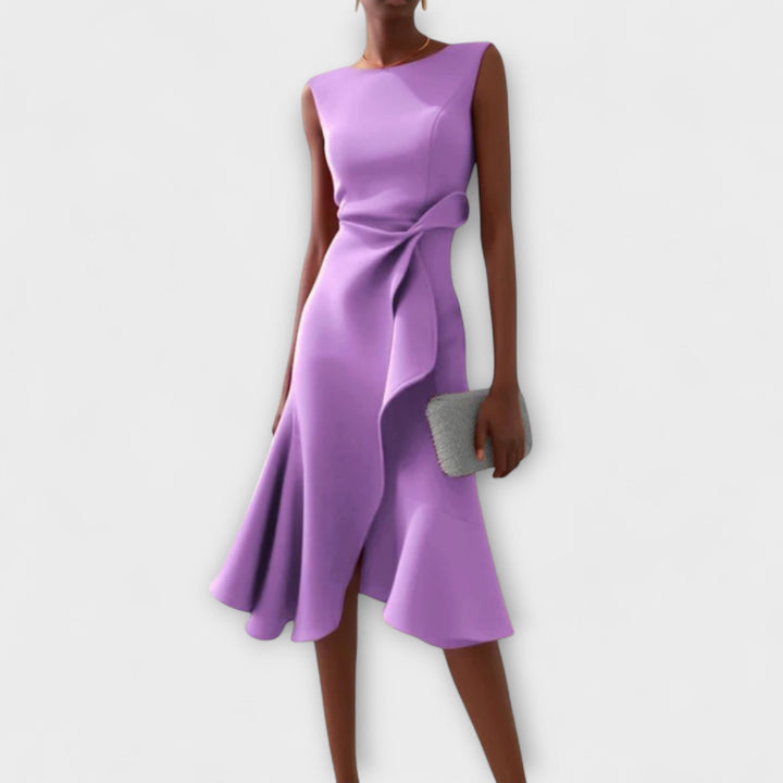 Marit| Sophisticated Midi Dress