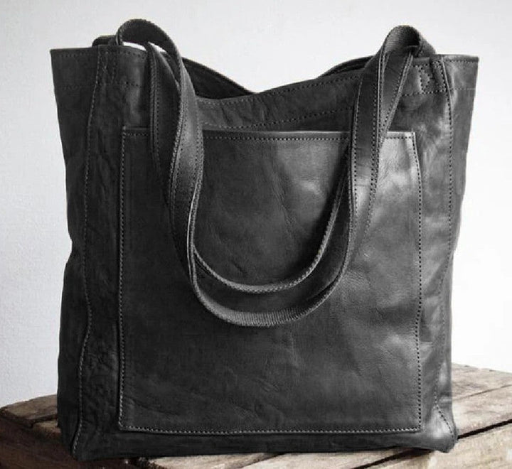 Maya | Classic Leather Tote