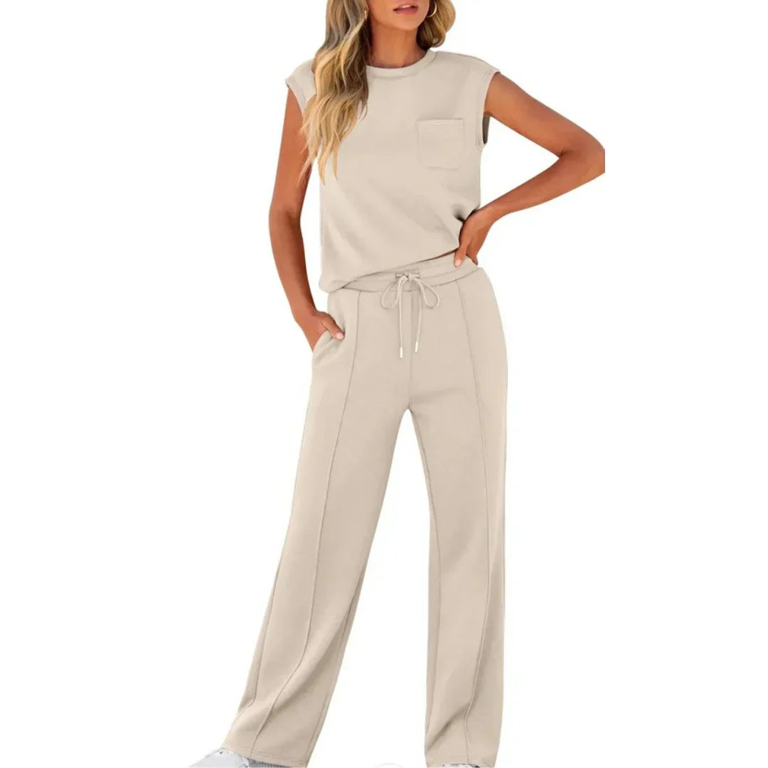 Olivia™ – Casual Summer Soft Lounge Co-Ord