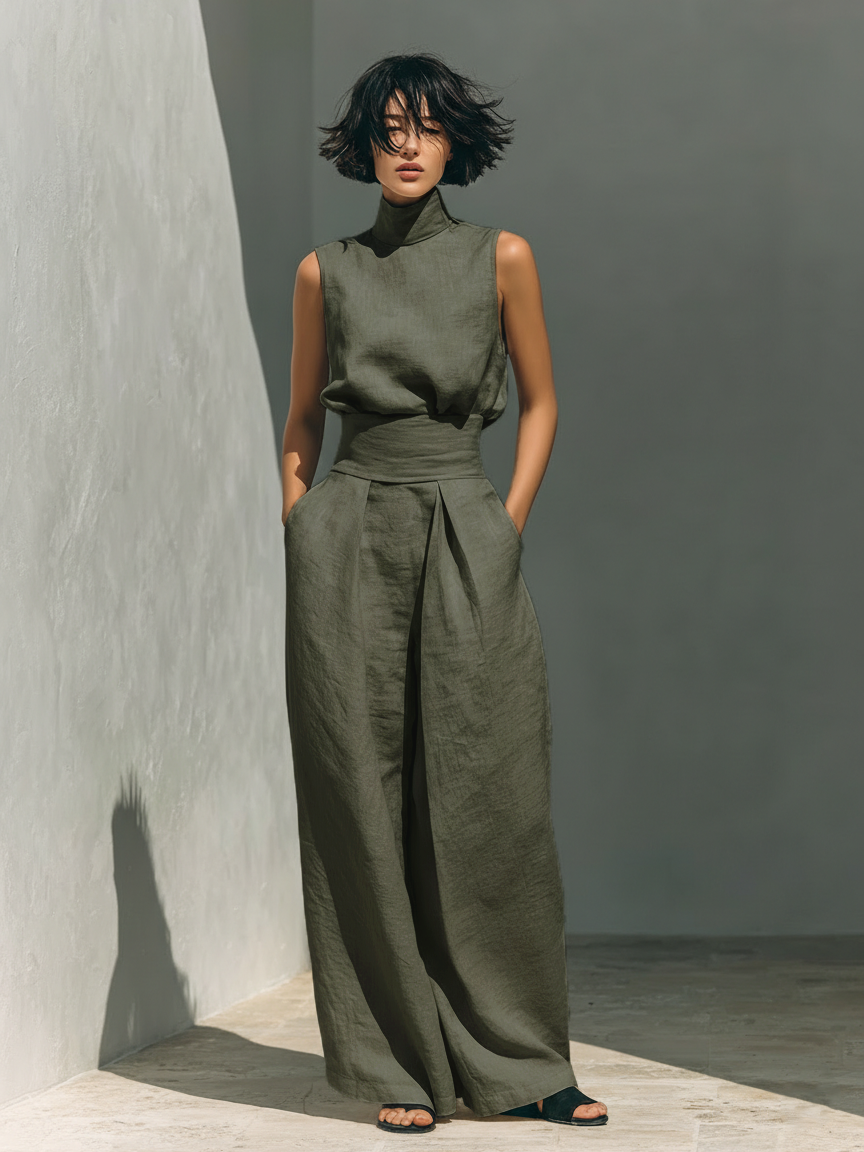 Bella - Cotton & Linen Minimalist Set
