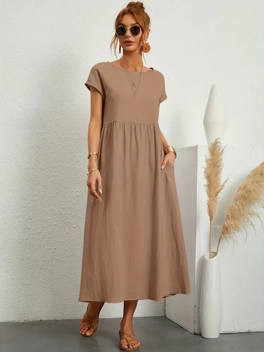 Andrea™ | Effortless Cotton Dress