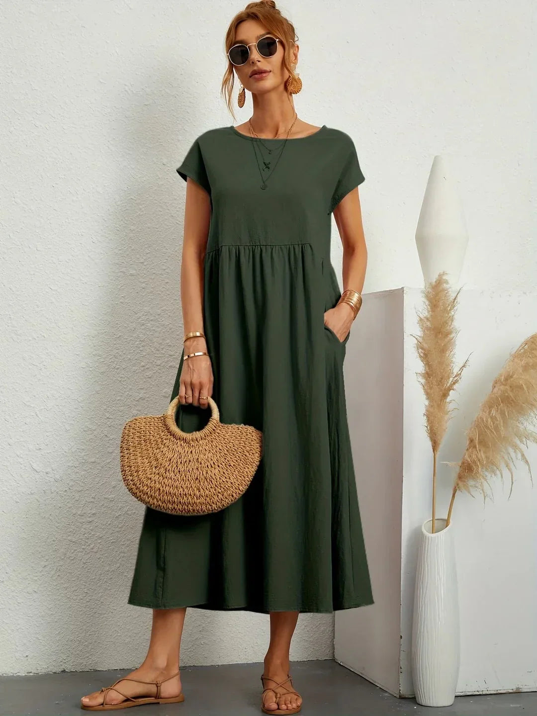 Andrea™ | Effortless Cotton Dress
