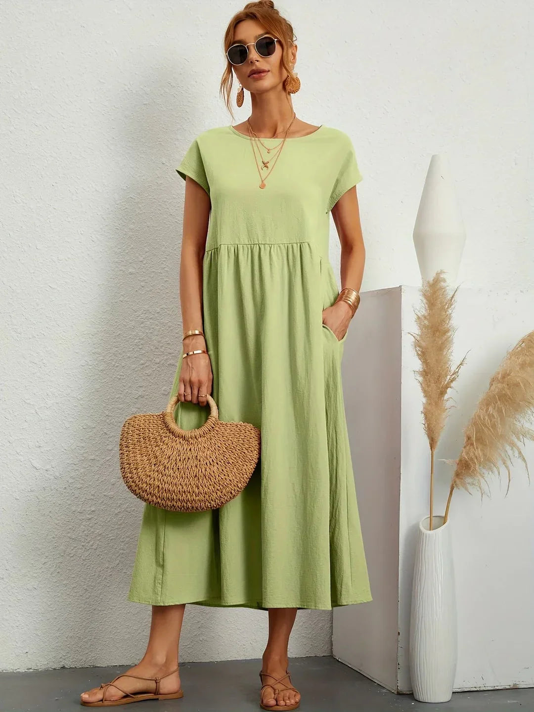Andrea™ | Effortless Cotton Dress