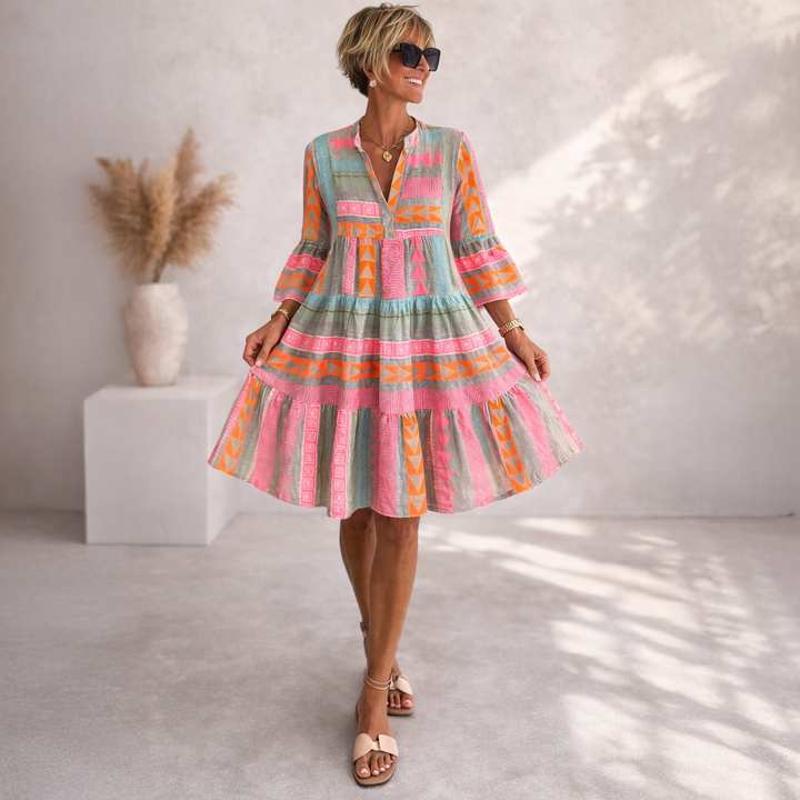 Eva | Floating Midi Dress