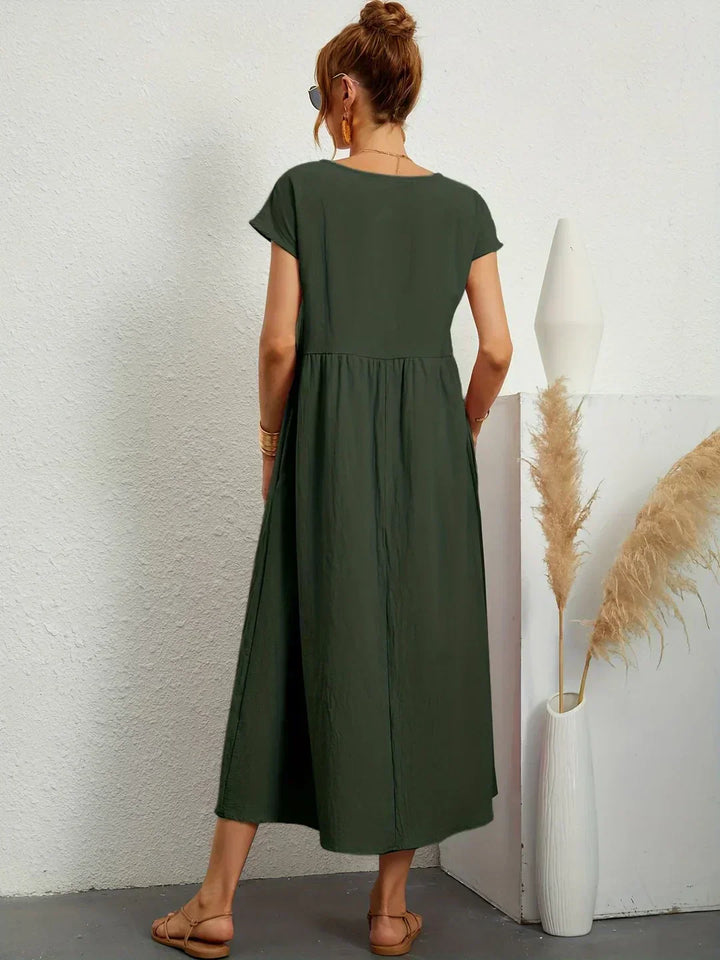 Amira | Elegant Midi Dress with Timeless Design
