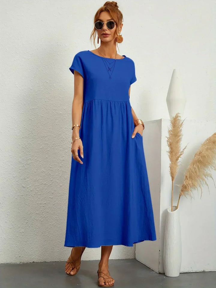 Amira | Elegant Midi Dress with Timeless Design
