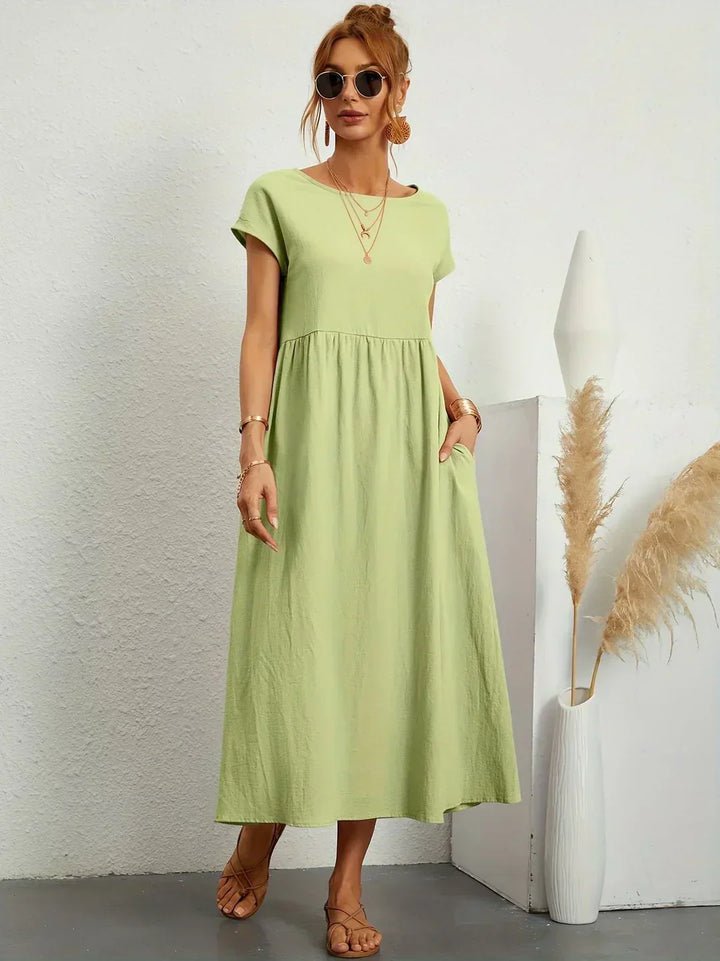 Amira | Elegant Midi Dress with Timeless Design