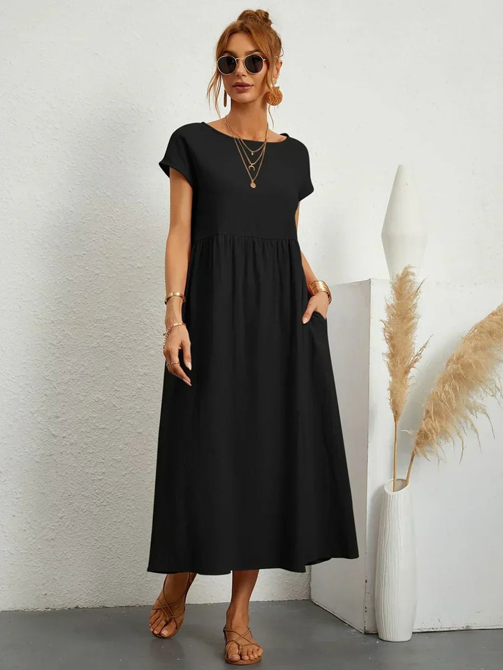 Amira | Elegant Midi Dress with Timeless Design
