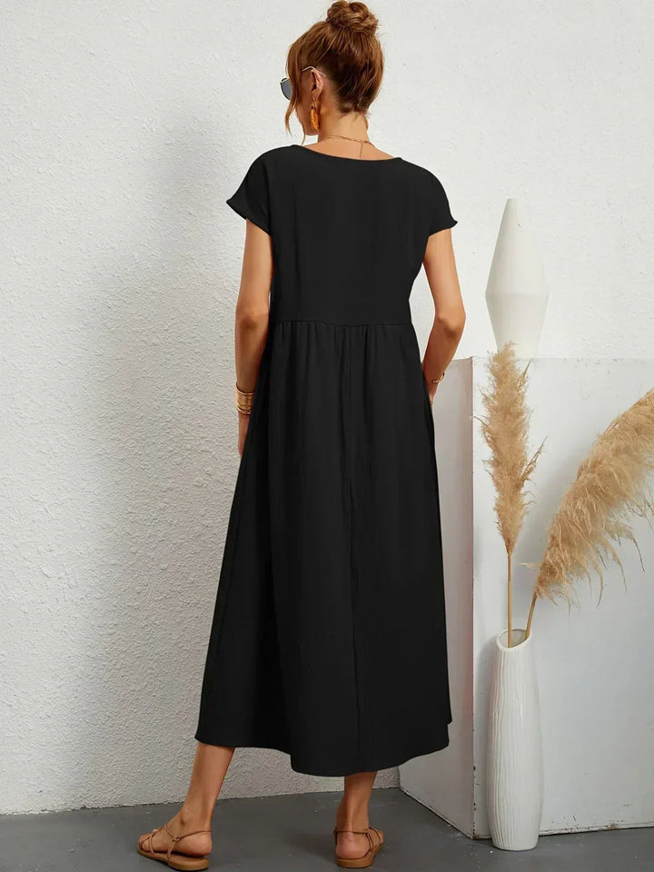 Amira | Elegant Midi Dress with Timeless Design