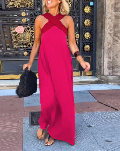 Diana | DRESS WITH CROSSED CUT