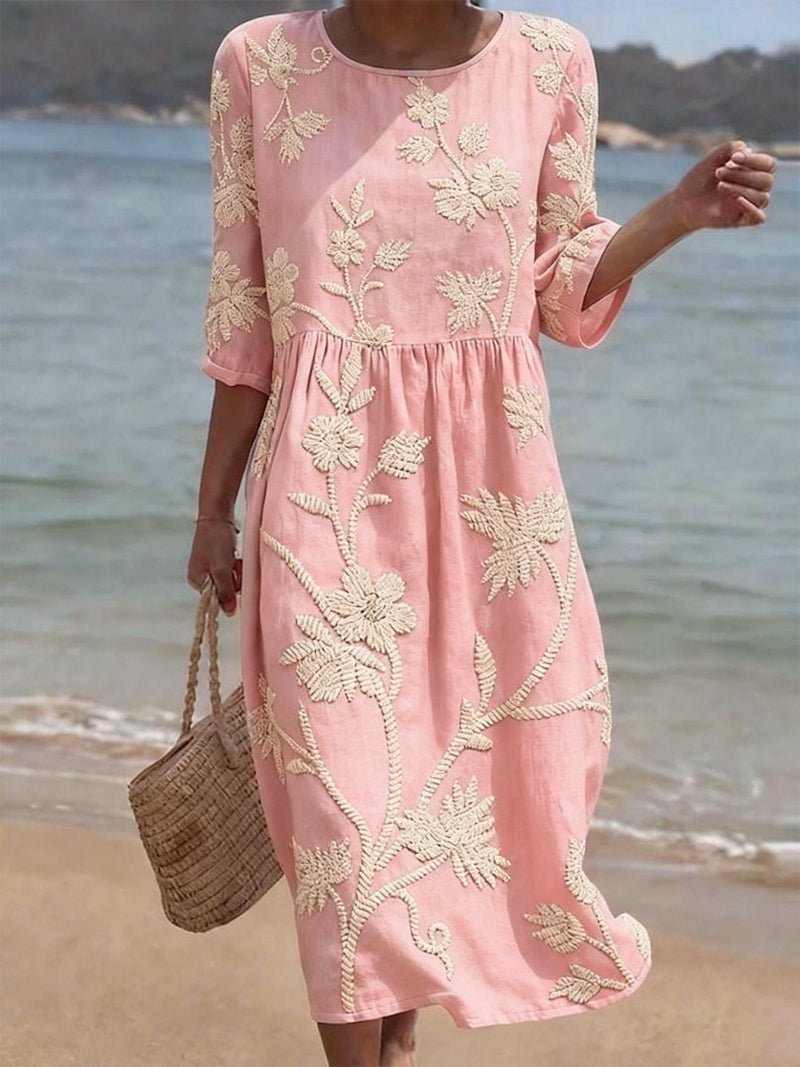 Sophie | Embroidered Vintage Dress