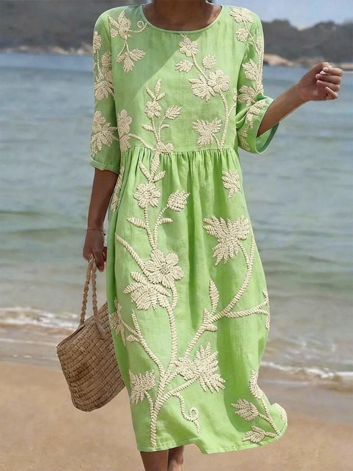 Sophie | Embroidered Vintage Dress