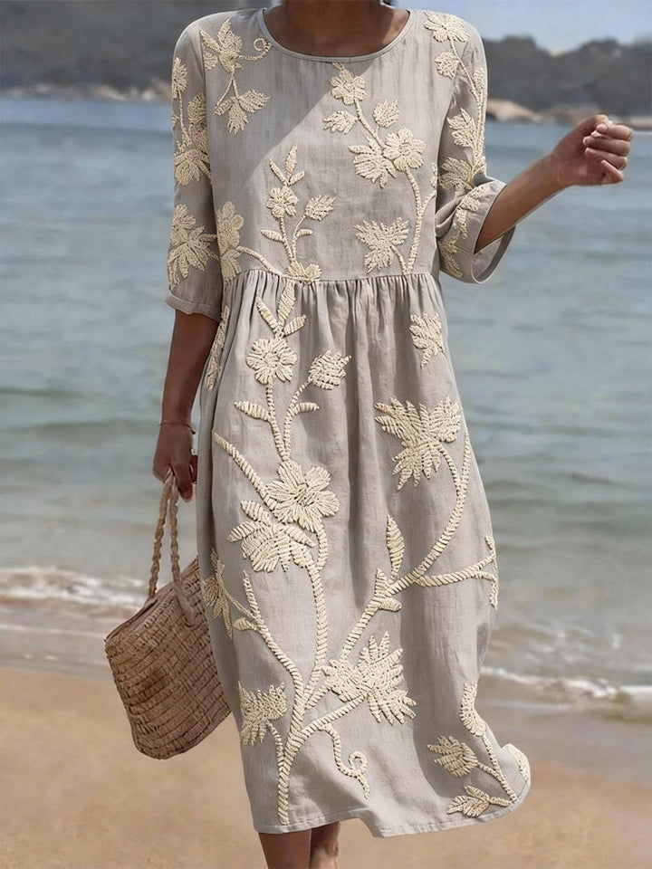 Sophie | Embroidered Vintage Dress