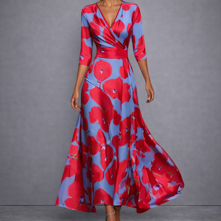 Alice™  | Elegant Flowing Maxi Dress