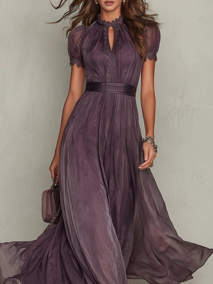 Marit | Vintage Chiffon Maxi Dress