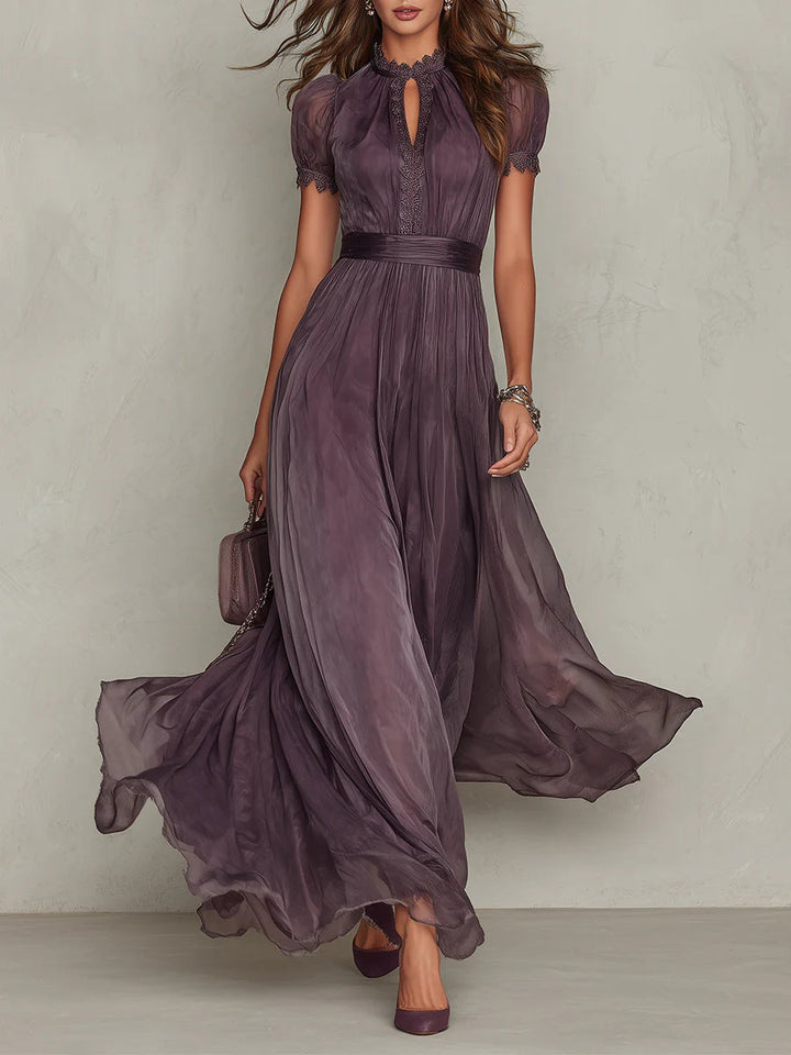 Marit | Vintage Chiffon Maxi Dress