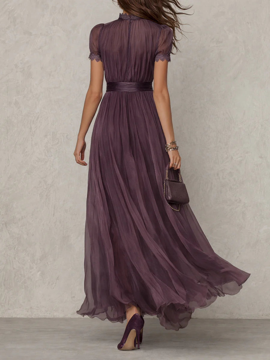 Marit | Vintage Chiffon Maxi Dress