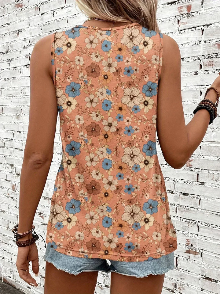REYA | COMFORTABLE FLORAL SUMMER TOP