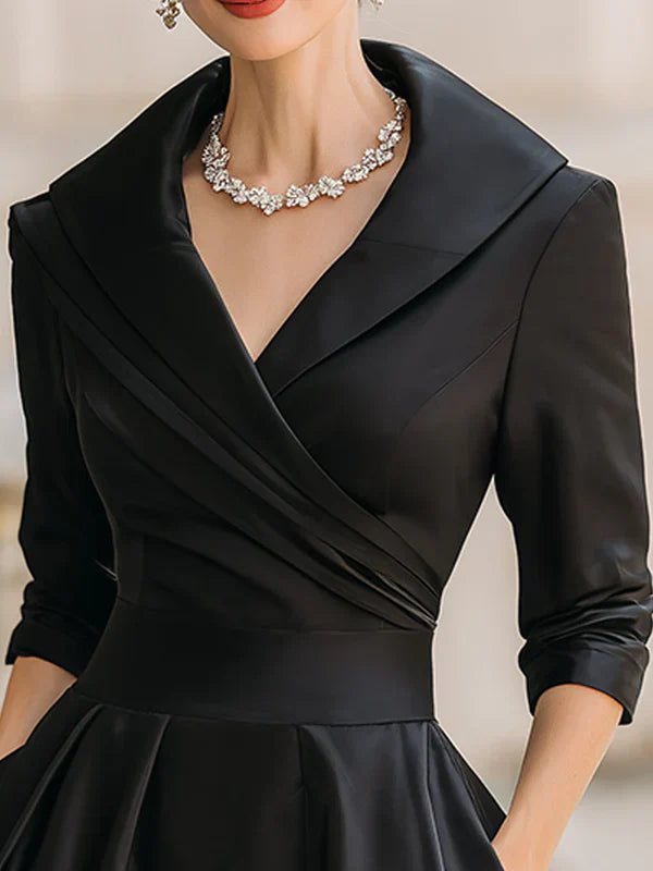 Gabriella | Elegant Midi Dress with Refined Details
