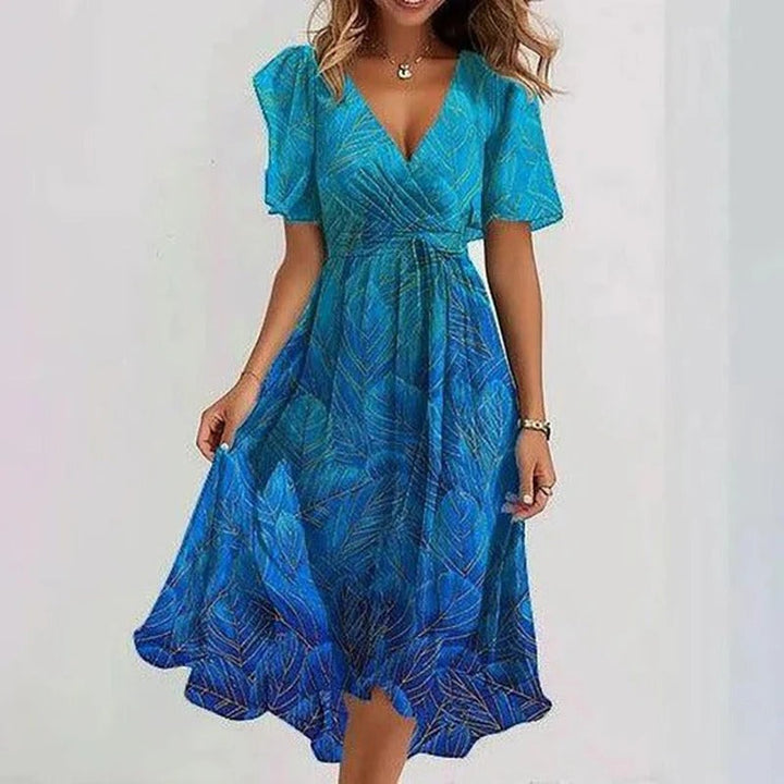 Riley | Elegant Colourful Dress