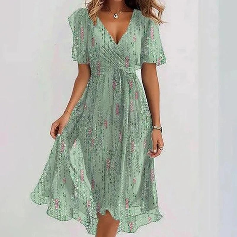 Riley | Elegant Colourful Dress