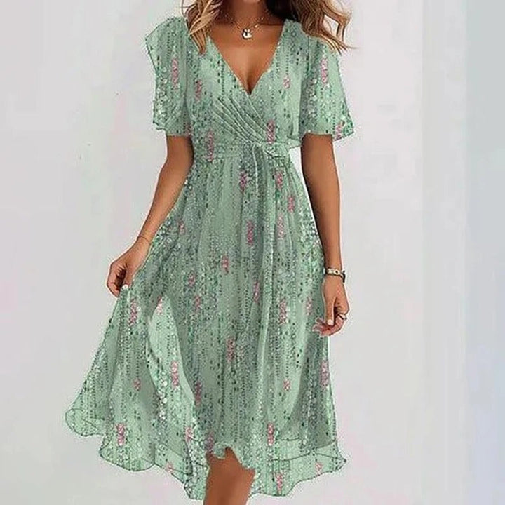 Riley | Elegant Colourful Dress