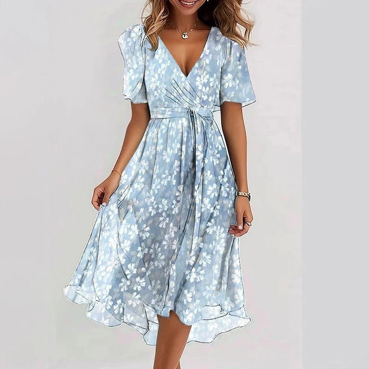 Riley | Elegant Colourful Dress