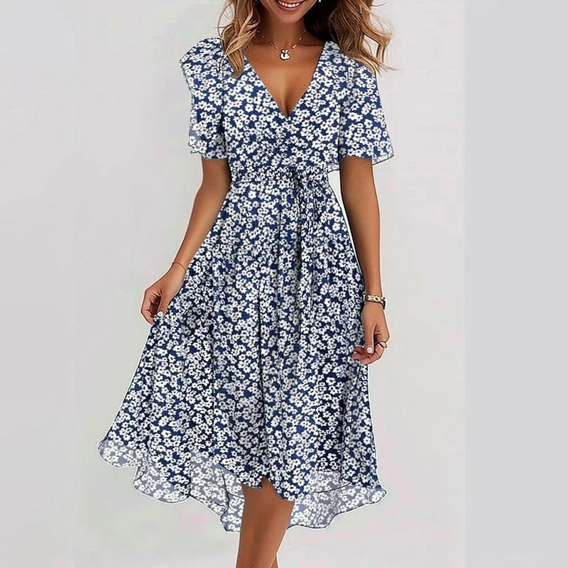 Riley | Elegant Colourful Dress