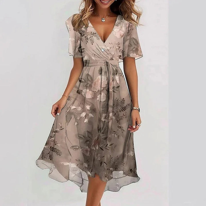 Riley | Elegant Colourful Dress