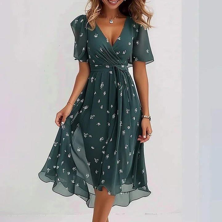 Riley | Elegant Colourful Dress
