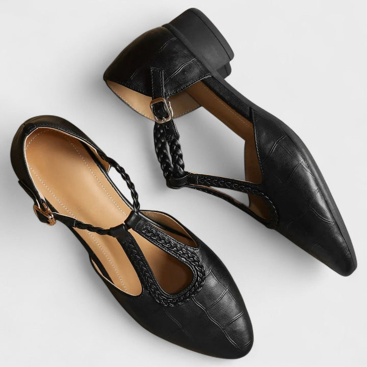 Cassia™ - Orthopedic Leather Shoes
