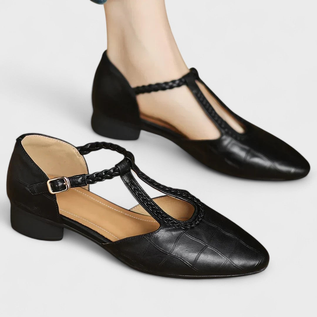 Cassia™ - Orthopedic Leather Shoes