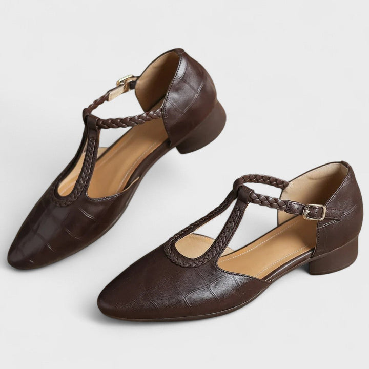 Cassia™ - Orthopedic Leather Shoes