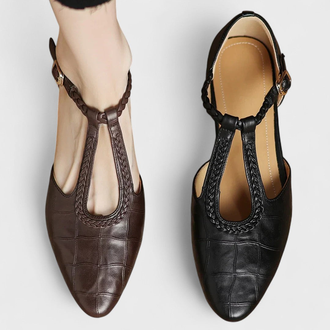 Cassia™ - Orthopedic Leather Shoes