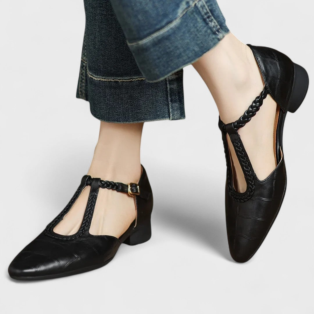 Cassia™ - Orthopedic Leather Shoes